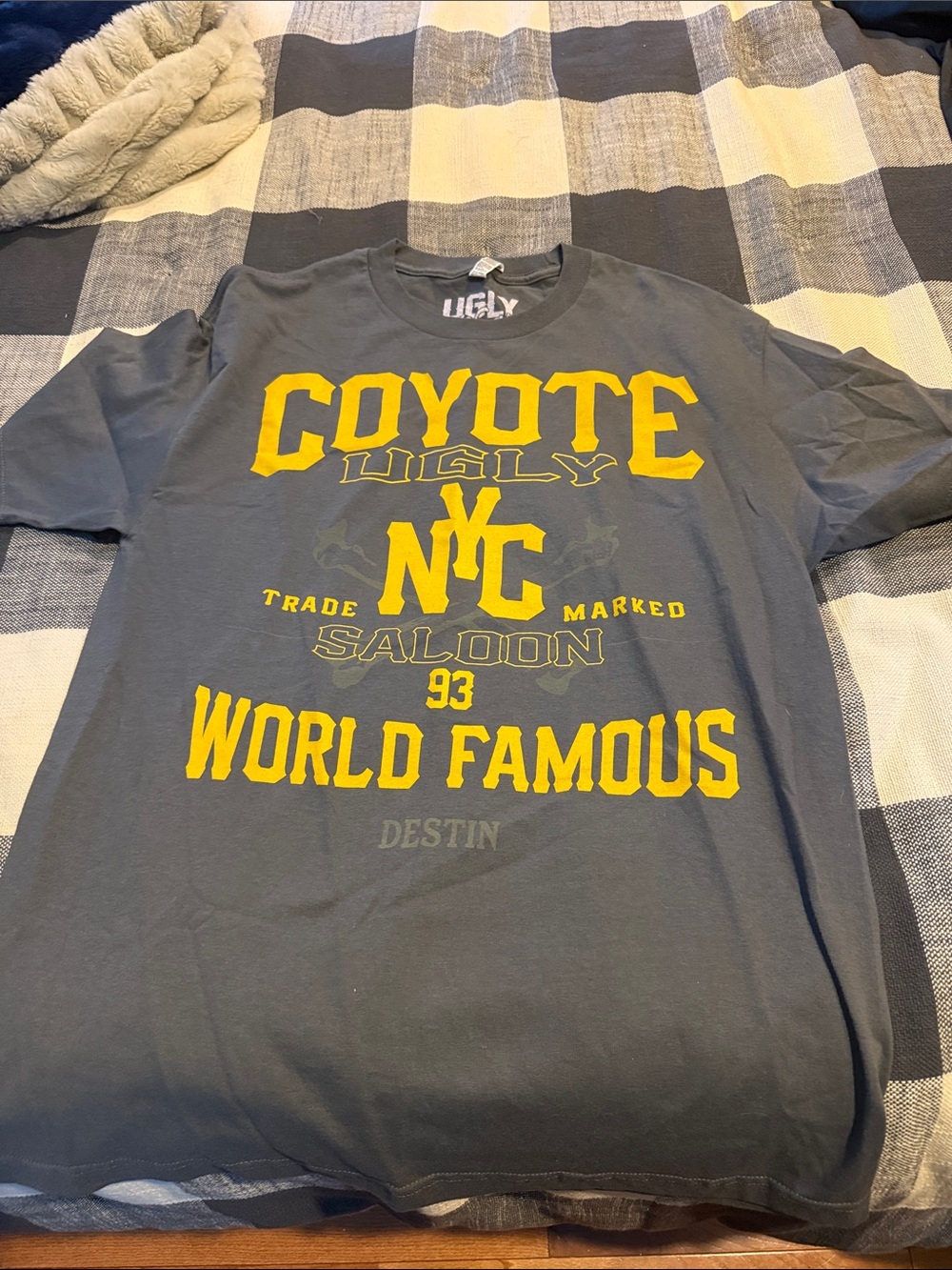 Gray Short Sleeve Tee coyote ugly